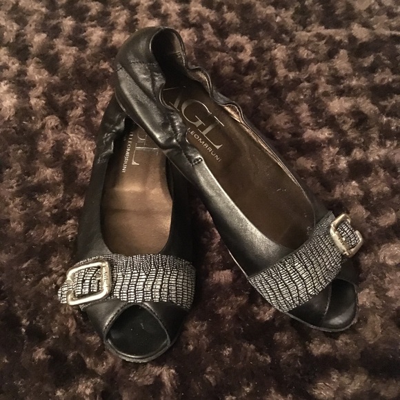 AGL leather flats size 37. - Picture 2 of 5